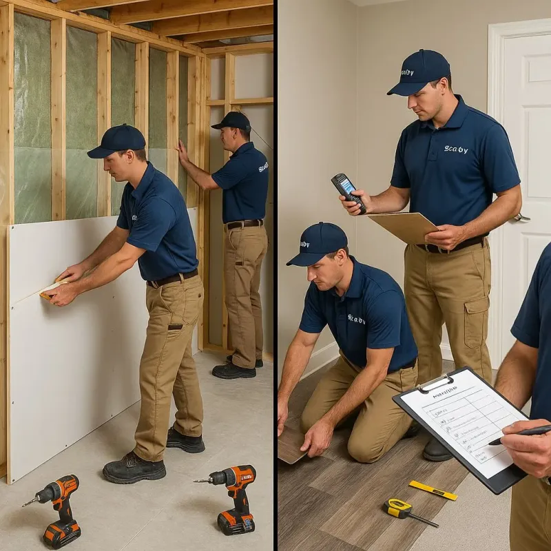 Repairs and Reconstruction process in Bellevue, IA