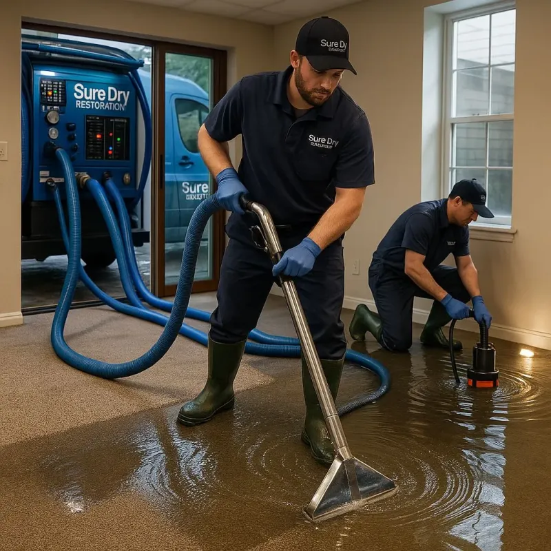 Water Extraction and Removal process in Bellevue, IA